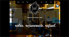 Desktop Screenshot of fuelasalon.com